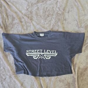 Urban Renewal “Rock & Roll Dance Machine” Crop Tee‎